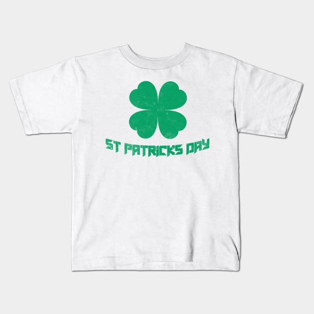 Lucky Charm & Laughs: Irish St. Patrick's Day Fun Kids T-Shirt by MEWRCH